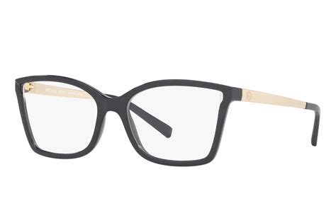 michael kors glasses matte black|Michael Kors clear women's glasses.